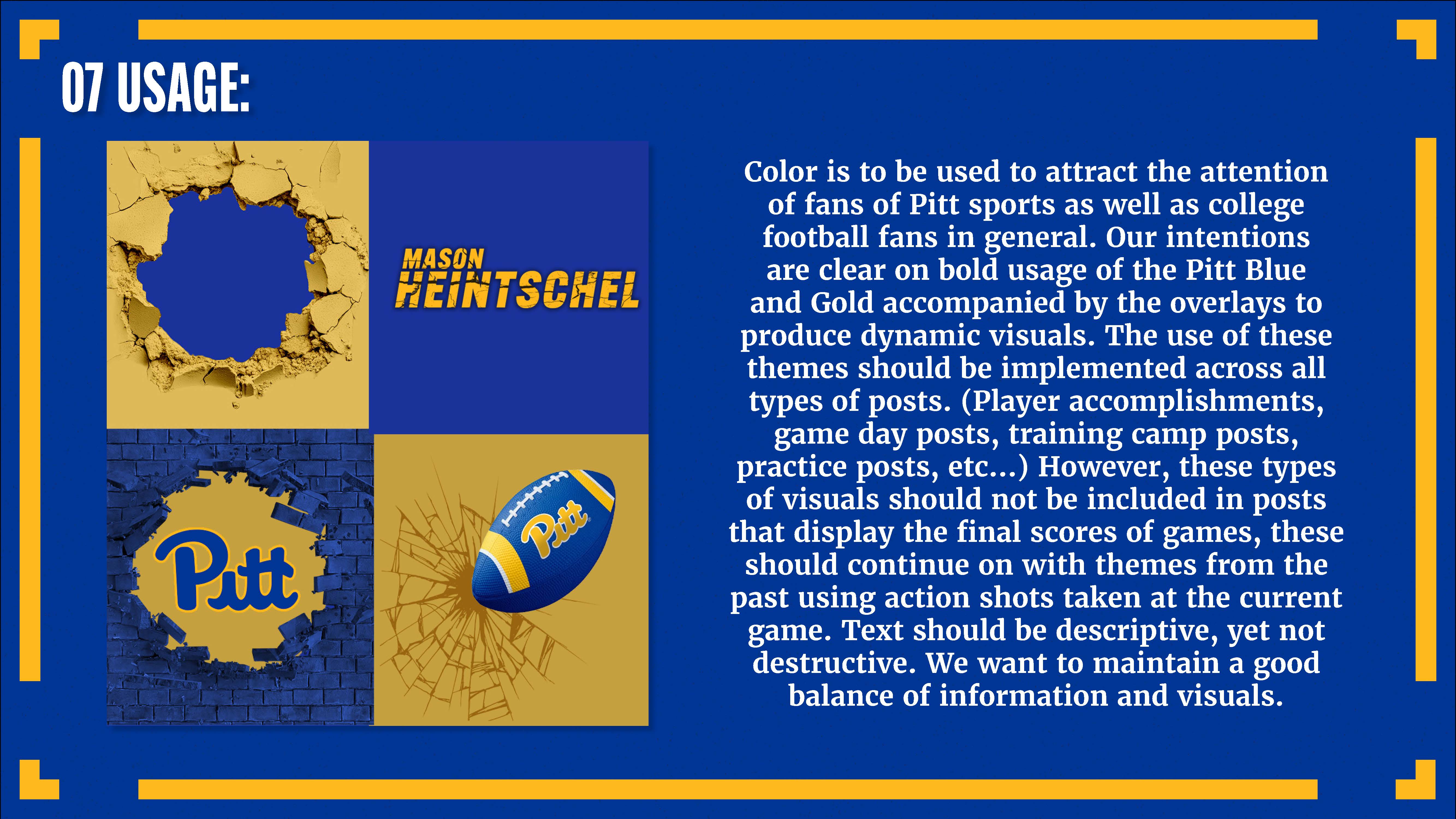 Mock Pitt Art Direction Presentation Page 7